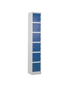 Rental - Atlas 6 Door Lockers (Blue)