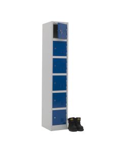 Rental - Atlas 6 Door Lockers (Blue)
