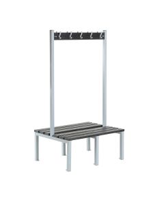 Double Sided Hook Bench - Recycled Plastic Slats