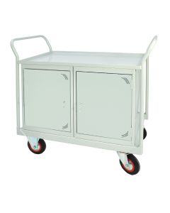QMP Maintenance Trolley - Double Cupboard