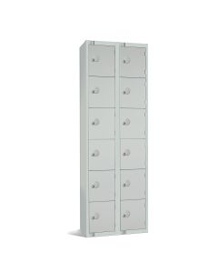 6 Door Elite Locker nest of 2