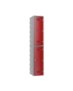 Pure 2 Door Plastic Locker