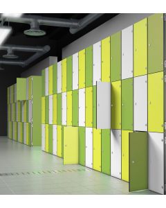 Probe Zenbox Laminate Door Aluminium Lockers
