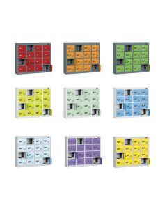 Pure Power 16 Door Mobile Phone Locker