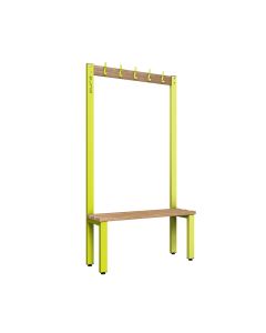 Pure Single Sided Hook Bench - Timber Slats