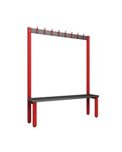 Pure Adult 1500W Cloakroom Bench Polymer Slats