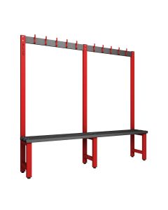 Pure Adult 1500W Cloakroom Bench Polymer Slats