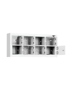 Pure 8 Door Clear Mobile Phone Locker