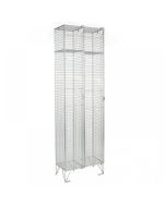 1 Door Budget Mesh Locker Nest of 2