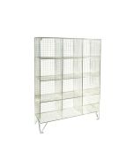 12 Compartment Mesh Personal Effects Locker