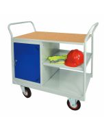 QMP Maintenance Trolley - Cupboard & Shelf