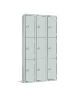 3 Door Nest of 3 Elite Locker